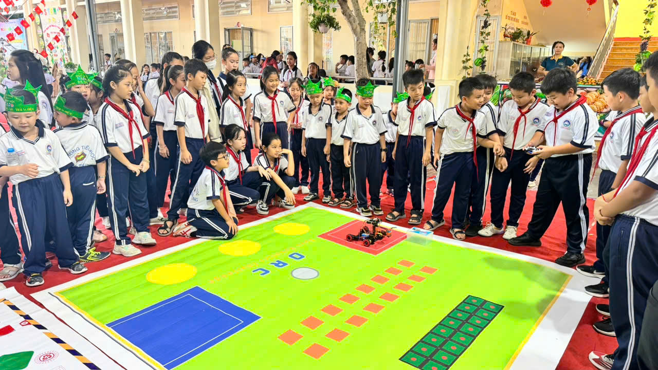 Góp mặt tại ngày hội STEM trường tiểu học Quang Trung - ảnh 7