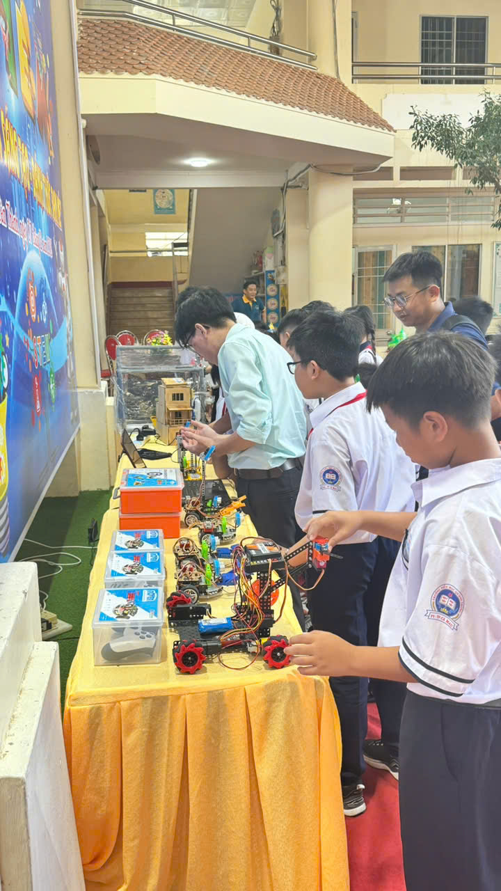 Góp mặt tại ngày hội STEM trường tiểu học Quang Trung - ảnh 8