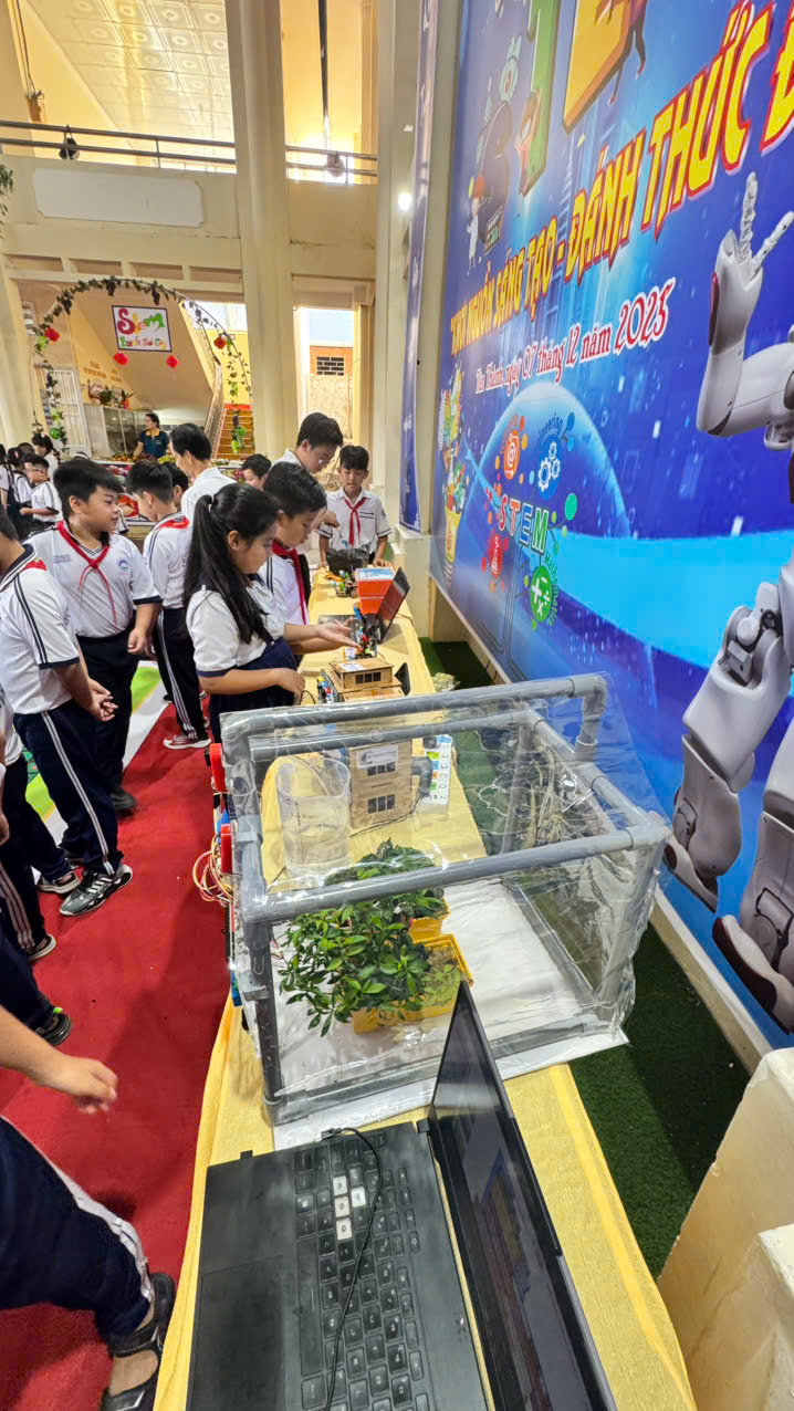 Góp mặt tại ngày hội STEM trường tiểu học Quang Trung - ảnh 6