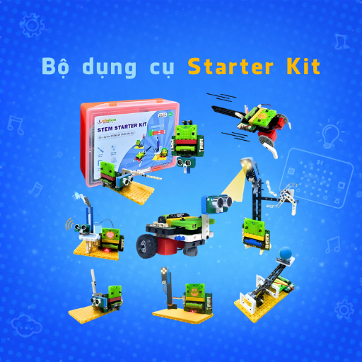 Các dự án sáng tạo với bộ dụng cụ STEM Started Kit