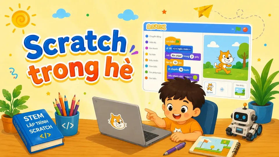 Scratch trong hè 2026
