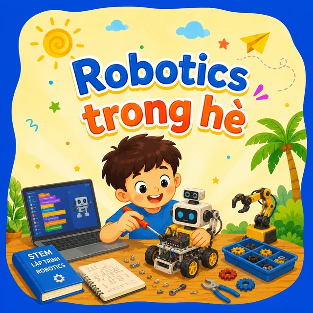 Chương trình robotics trong hè