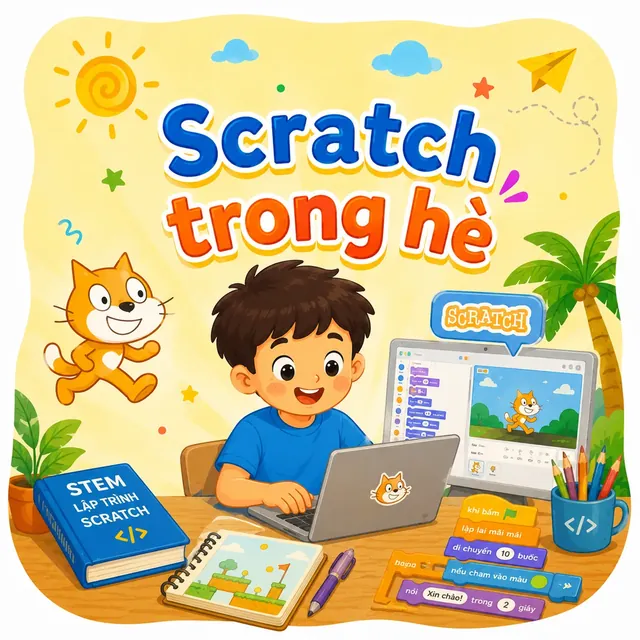 Chương trình lập trình scratch trong hè